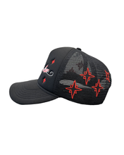 Load image into Gallery viewer, SHINING AMONG THE STARS TRUCKER (BLACK)
