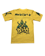 Load image into Gallery viewer, YELLOW &quot; LUV UNIVERSITY&quot; SHORT SLEEVE
